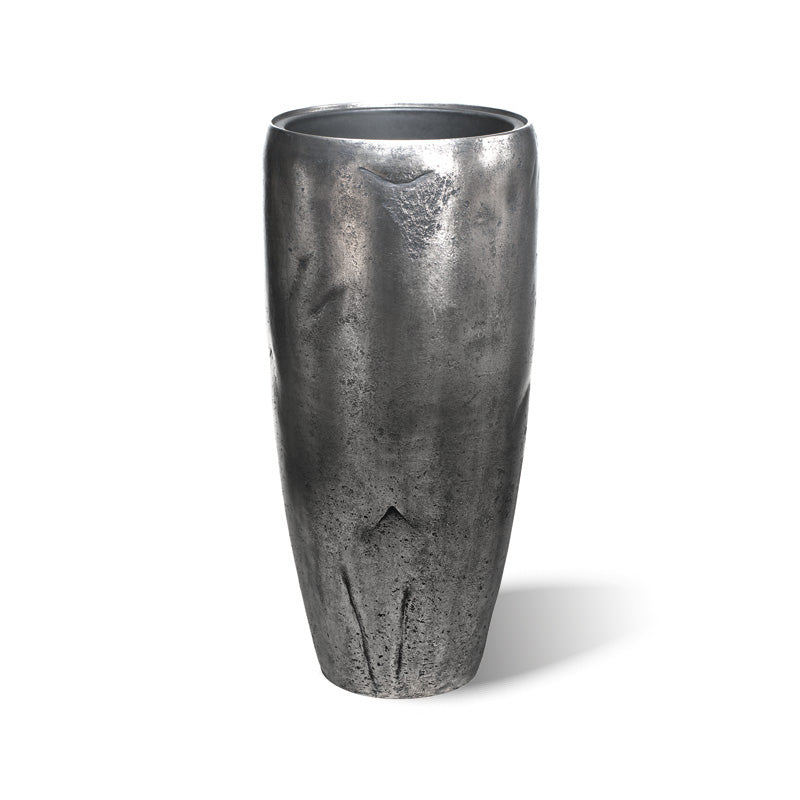 Jersey Vase dunkelsilber