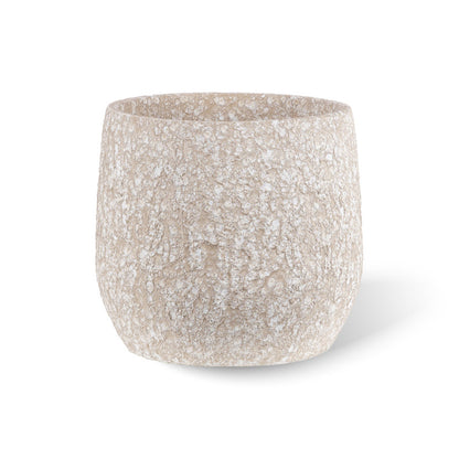 Saba Topf weiss-beige