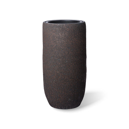 Elba Vase brown-rusty