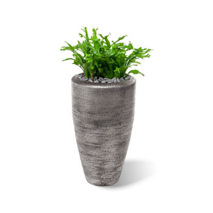 Java Vase silber