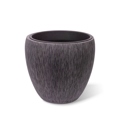 Samoa Topf grau-schwarz